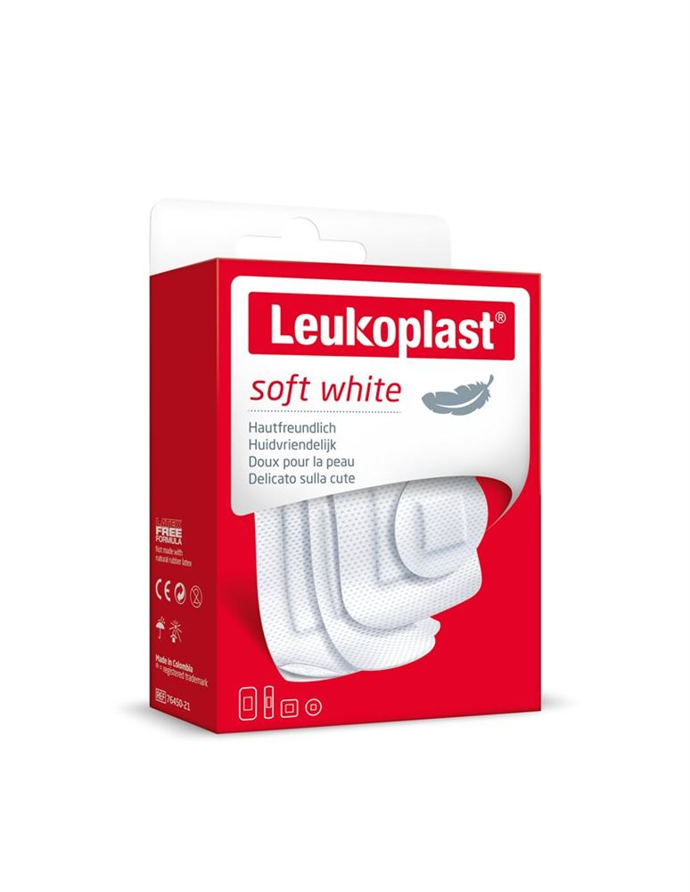 LEUKOPLAST soft white 4 Grössen 30 Stk