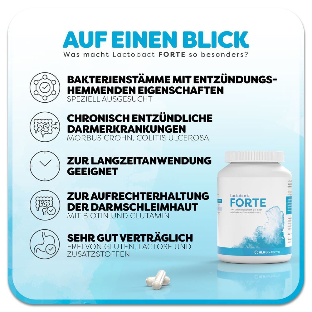 LACTOBACT FORTE Kaps Ds 120 Stk