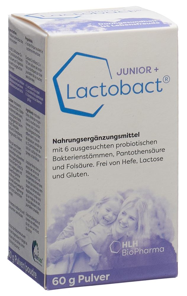 LACTOBACT JUNIOR + Plv 60 g