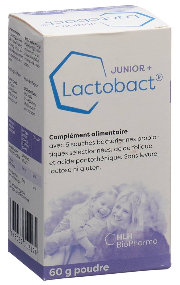 LACTOBACT JUNIOR + Plv 60 g