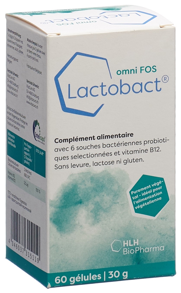 LACTOBACT omni FOS Kaps Ds 60 Stk