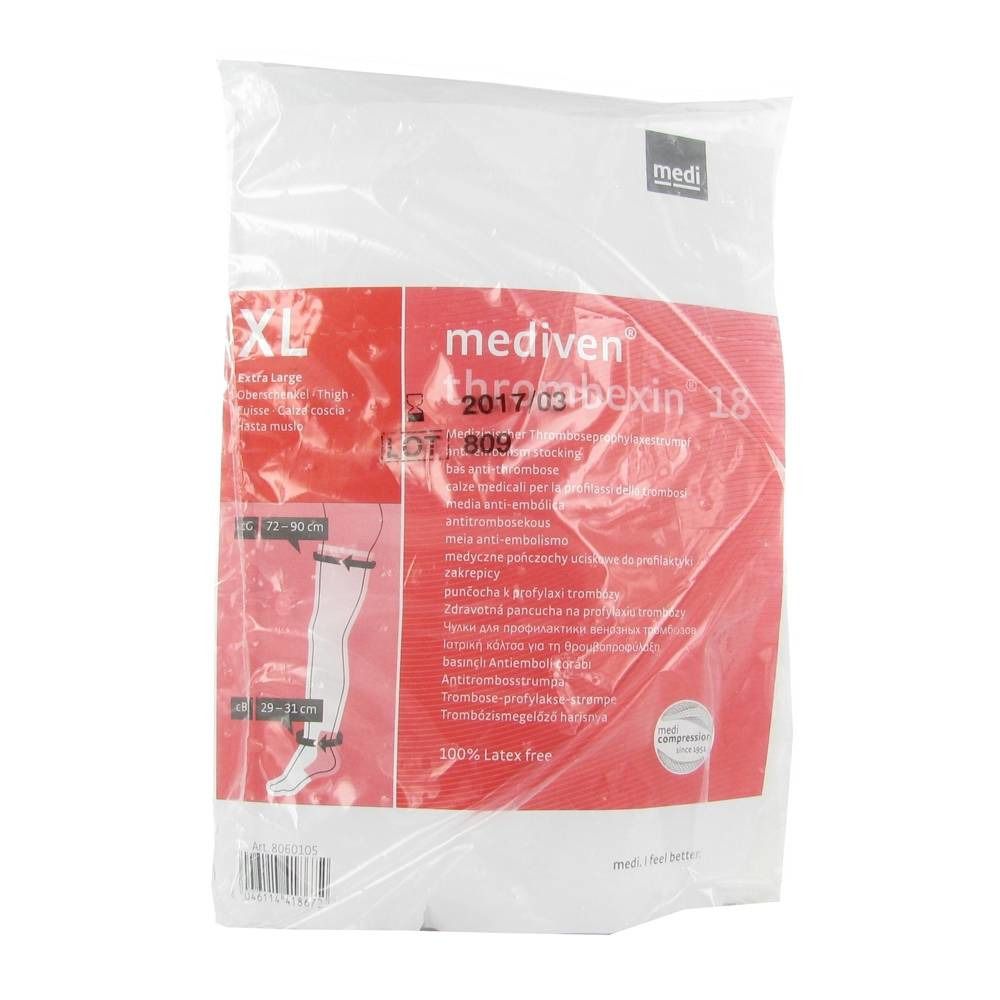 MEDIVEN thrombexin 18 A-G XL 1 Paar