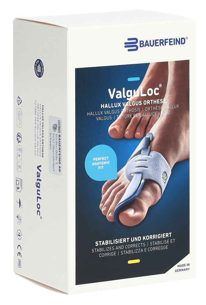 BAUERFEIND ValguLoc Stabilorth Gr1 re tit