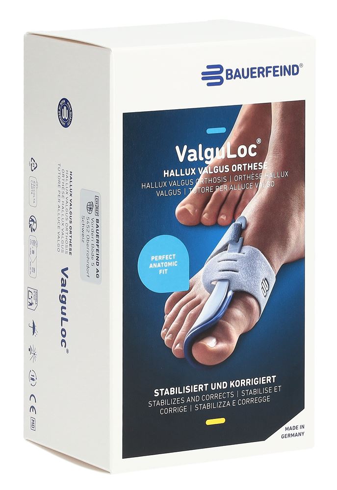 BAUERFEIND ValguLoc Stabilorth Gr2 li tit
