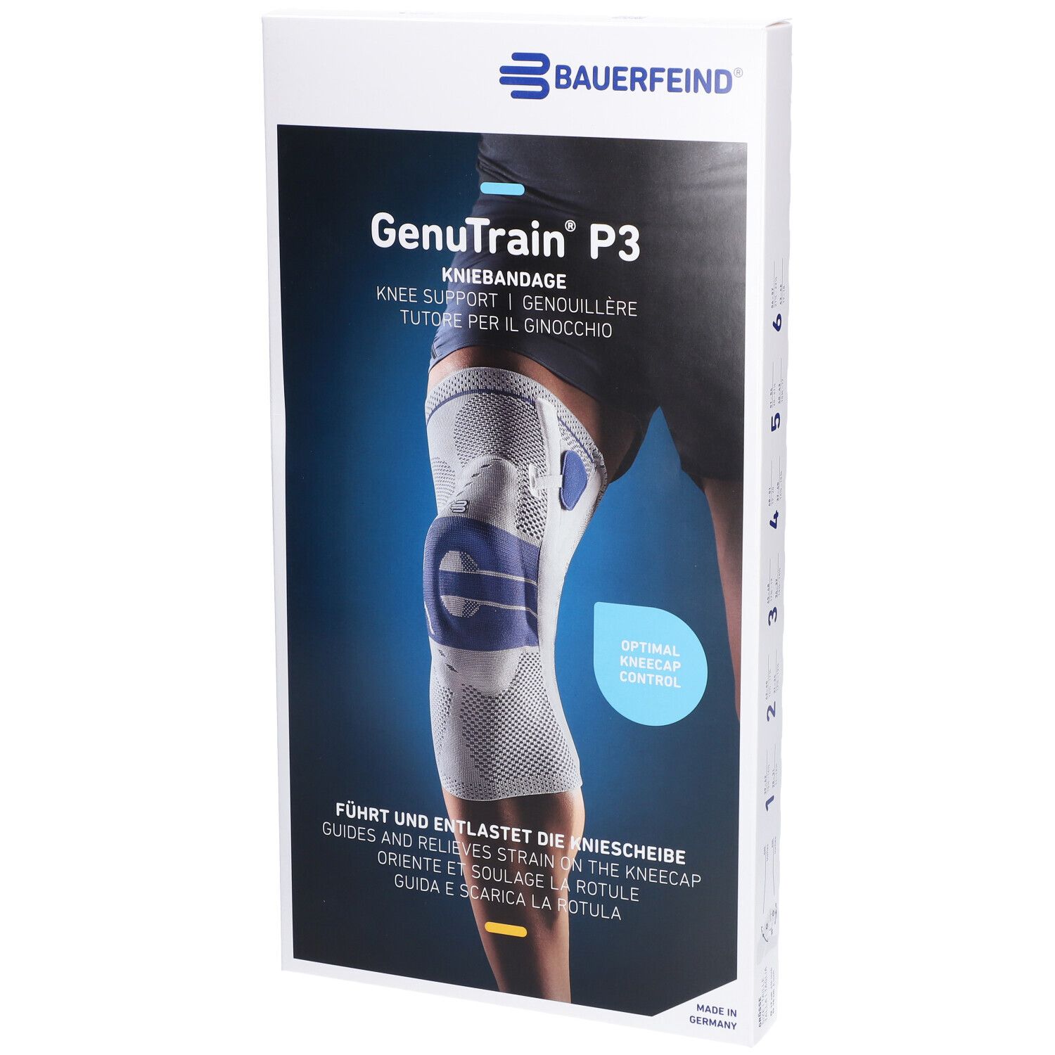 BAUERFEIND GenuTrain P3 Aktivband Gr5 li tit
