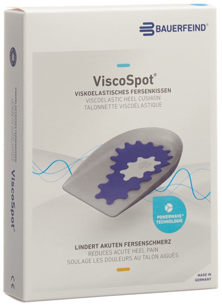 BAUERFEIND ViscoSpot Fersenkissen Gr1 re&li 1 Paar