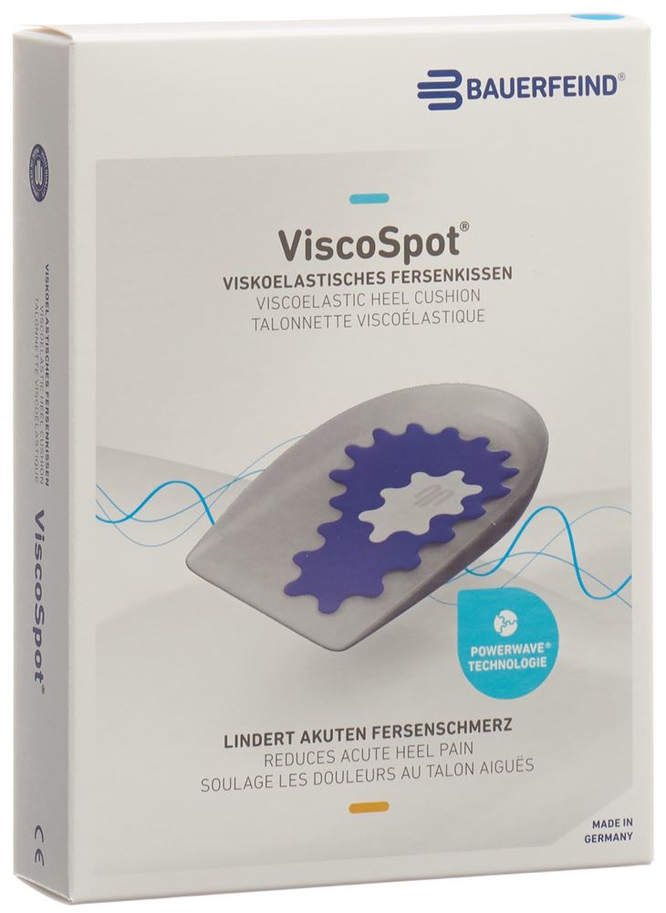 BAUERFEIND ViscoSpot Fersenkissen Gr1 re 1 Paar
