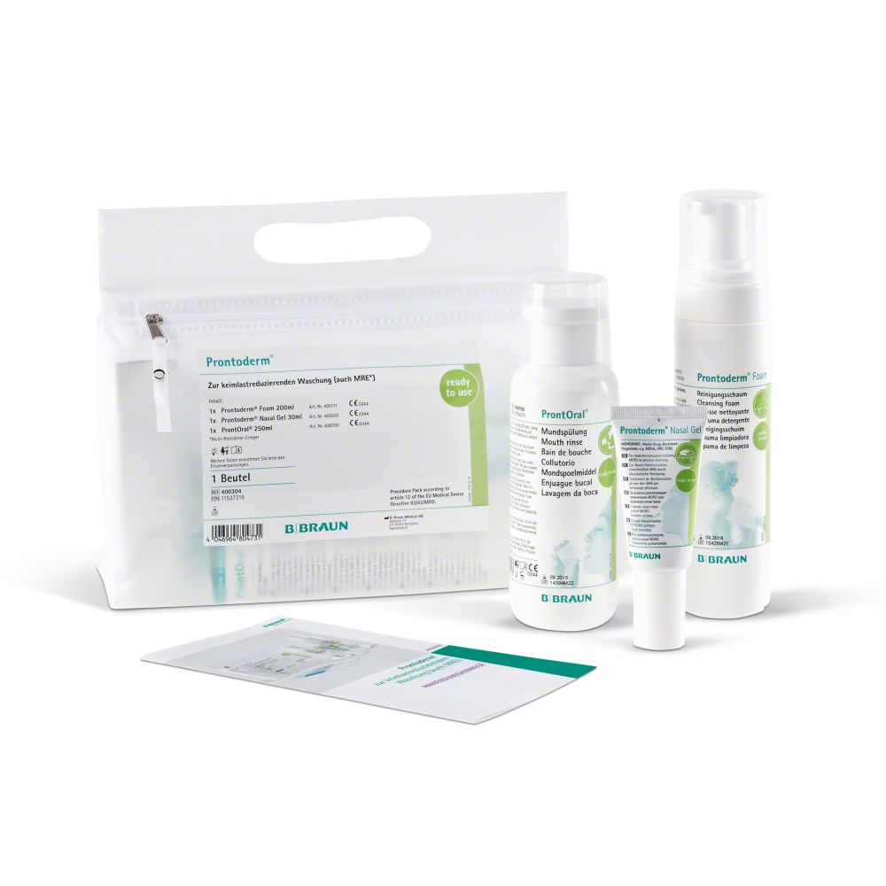 PRONTODERM mini set mousse+gel nasal