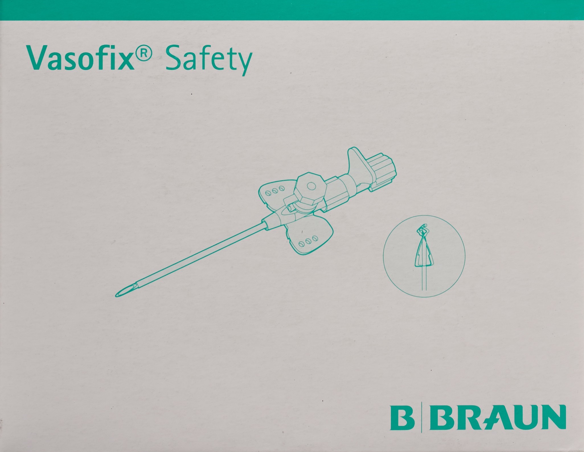 VASOFIX Safety canule iv 20G 1.1x33mm rose 50 pce