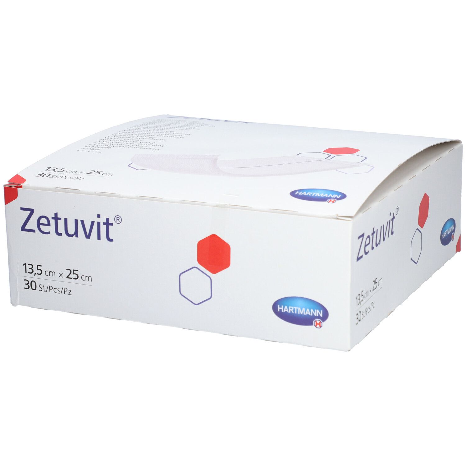 Saugkompresse Zetuvit unsteril (13.5x25cm)