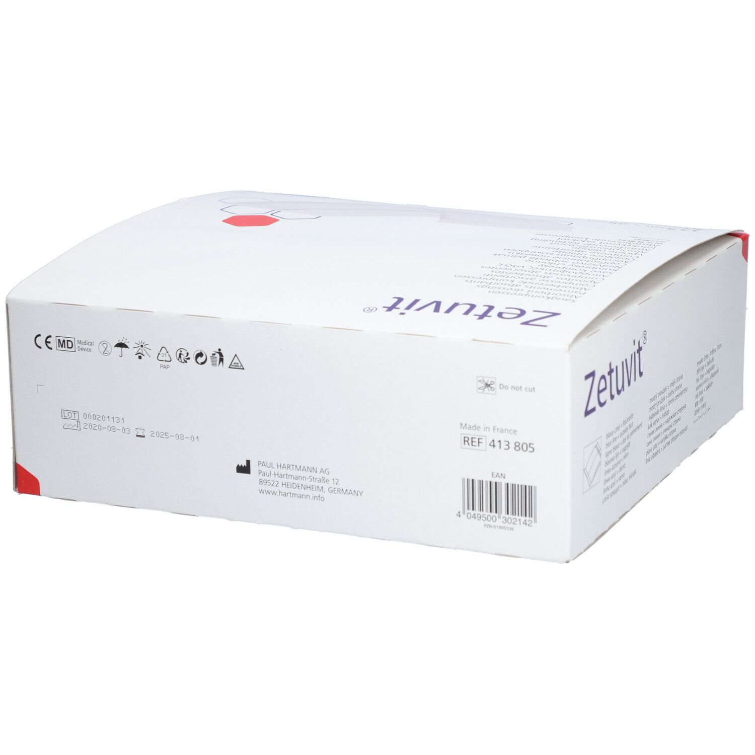 Saugkompresse Zetuvit unsteril (13.5x25cm)