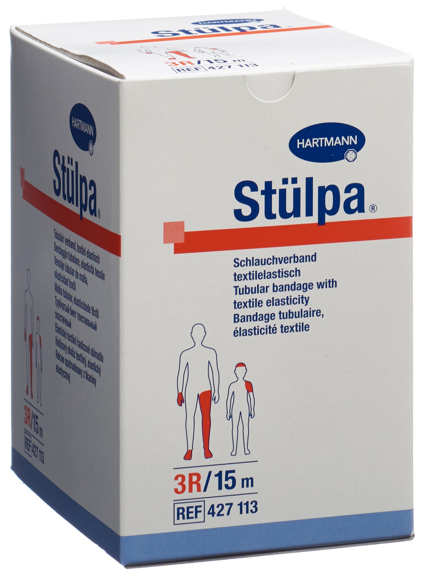 STÜLPA bandage tubulaire 8cmx15m Gr3R rouleau