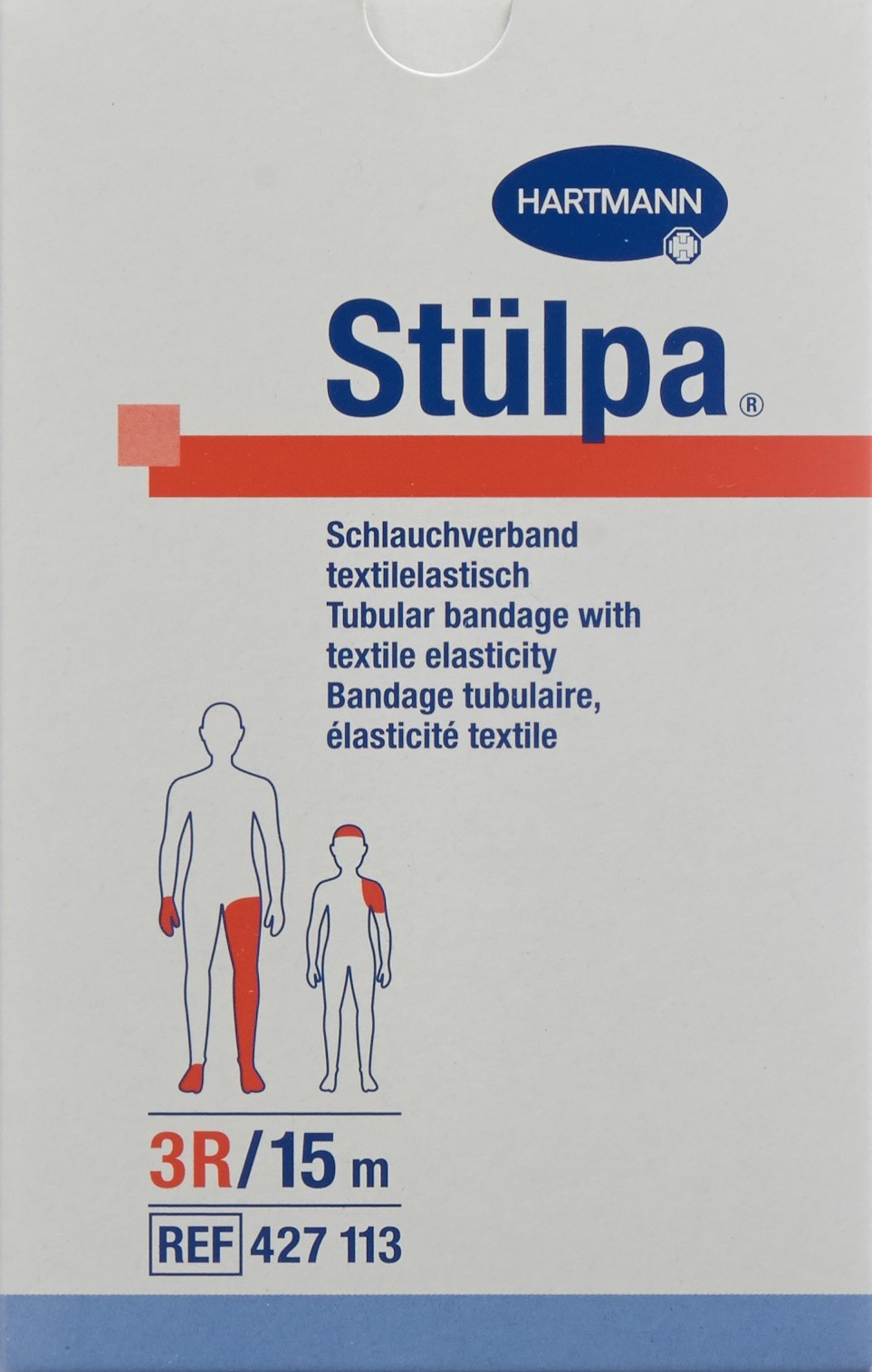 STÜLPA bandage tubulaire 8cmx15m Gr3R rouleau