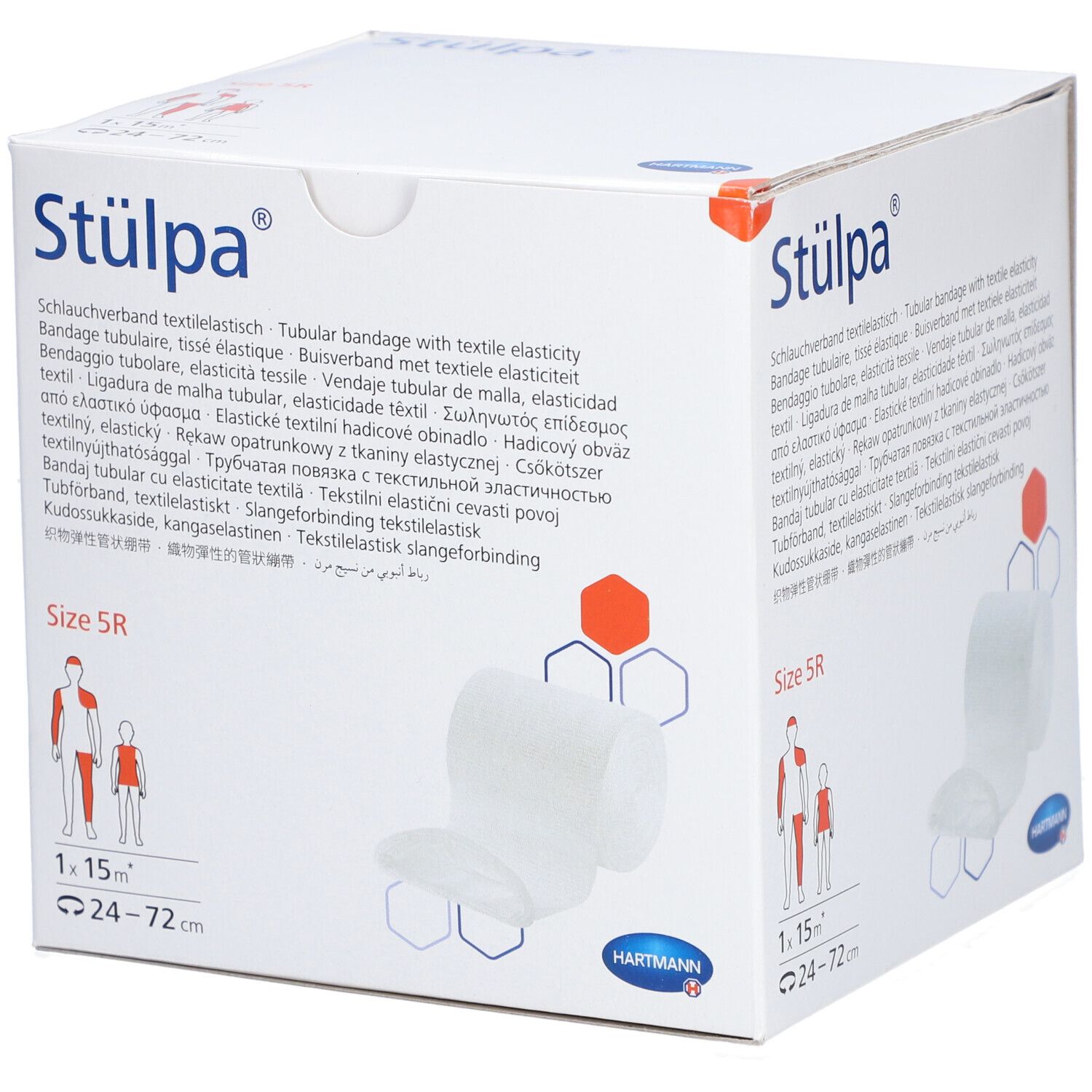 STÜLPA bandage tubulaire 12cmx15m Gr5R rouleau