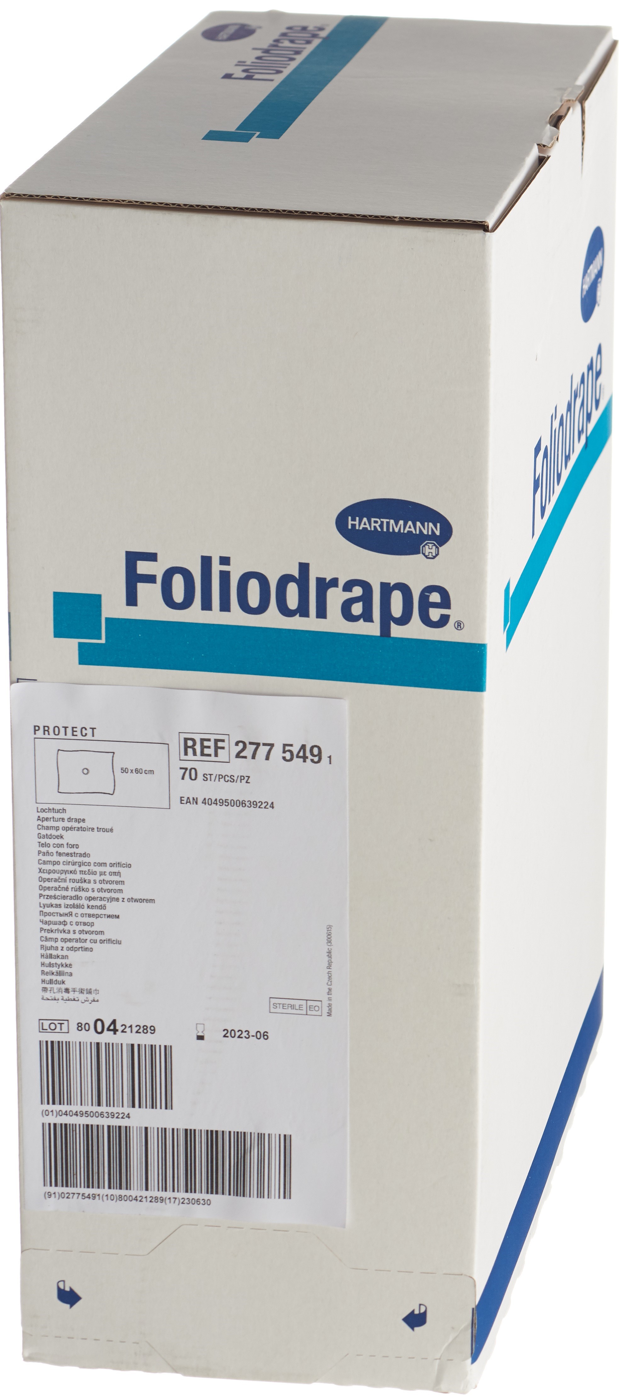 FOLIODRAPE Protect Lochtuch 50x60/5cm 70 Stk