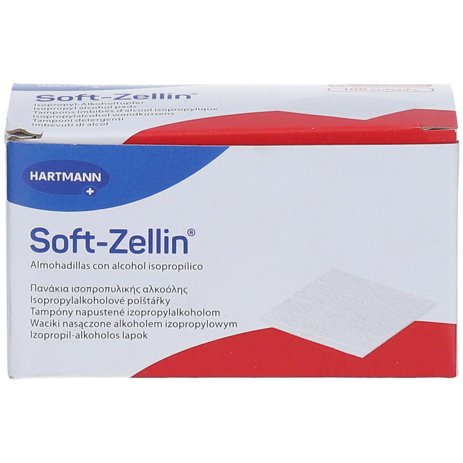 Alkoholtupfer Soft-Zellin 60x30mm