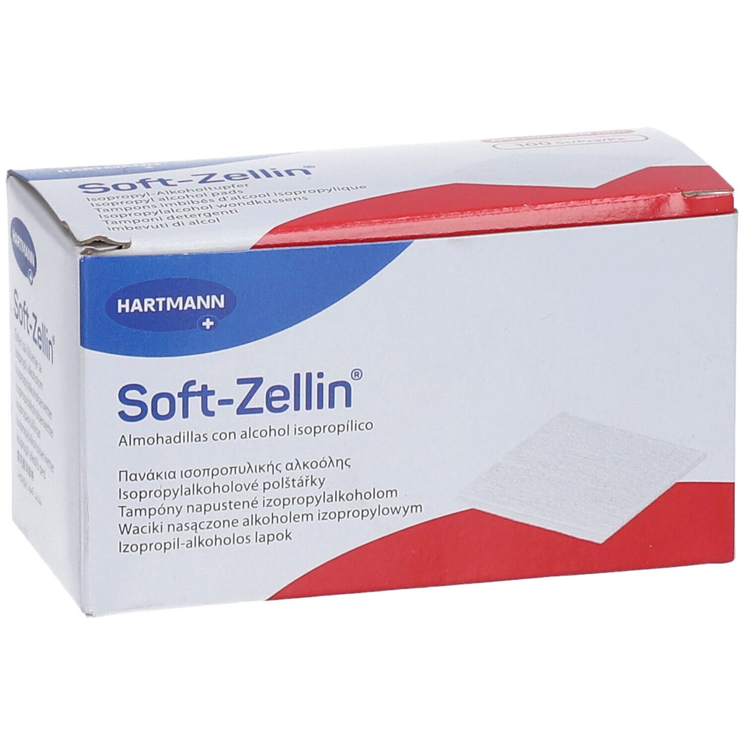 Alkoholtupfer Soft-Zellin 60x30mm