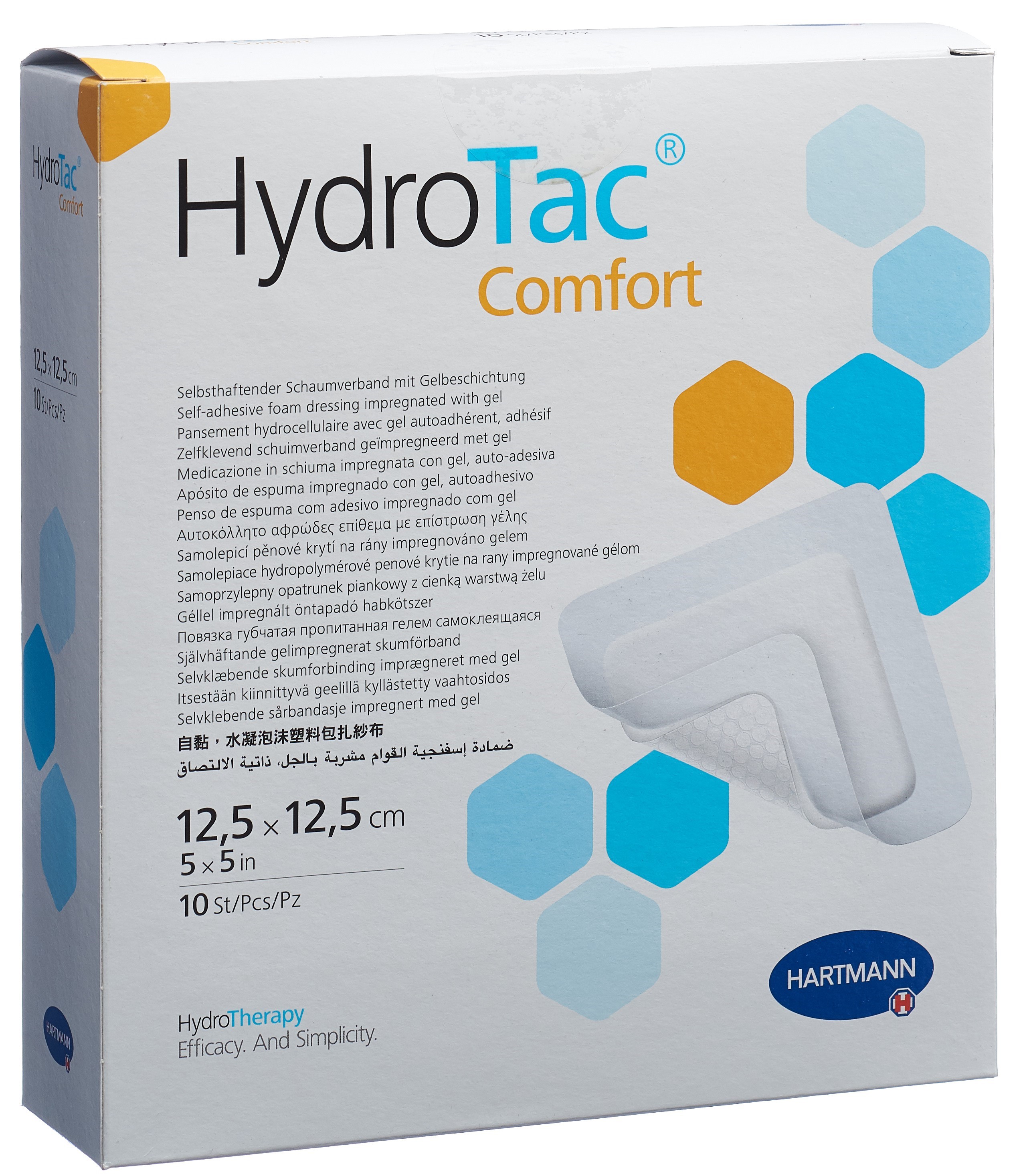 HYDROTAC Comfort Wundverband 12.5x12.5cm st 10 Stk