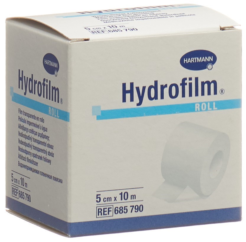 HYDROFILM ROLL Wundverband Film 5cmx10m transp