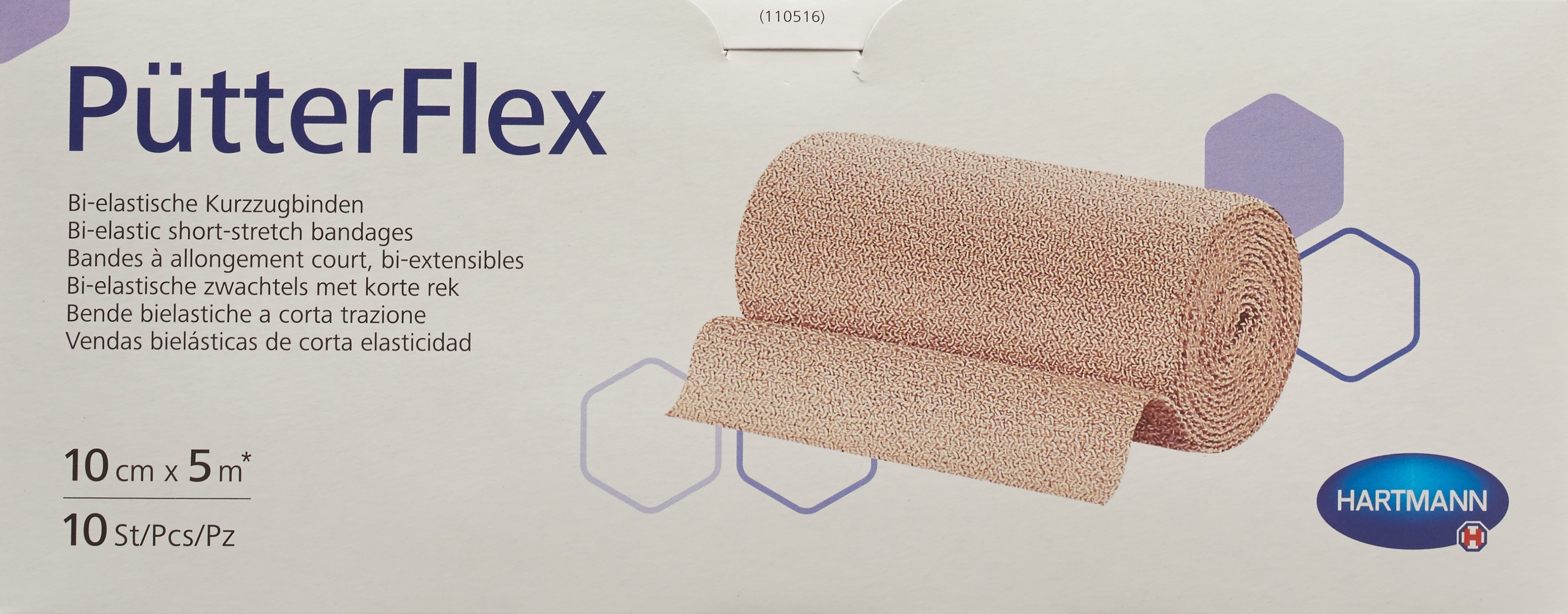 PÜTTER FLEX Binde 10cmx5m (#) 10 Stk