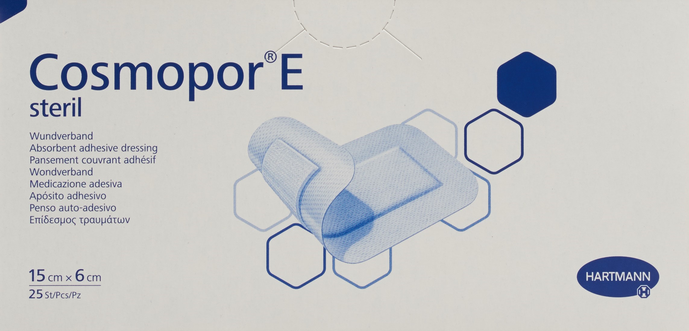 COSMOPOR E Schnellverband 15cmx6cm steril 25 Stk
