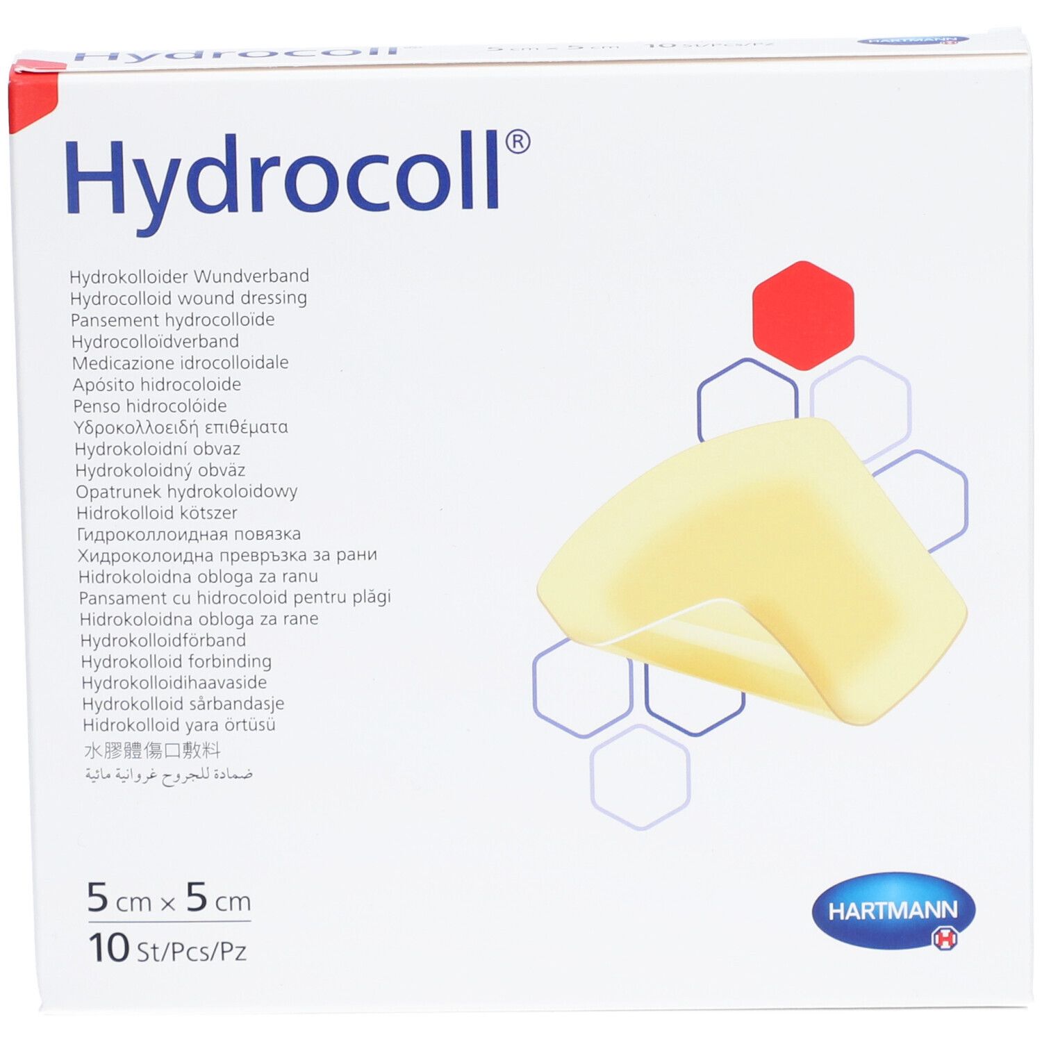 Hydrokolloid-Verband Hydrocoll (5x5cm)