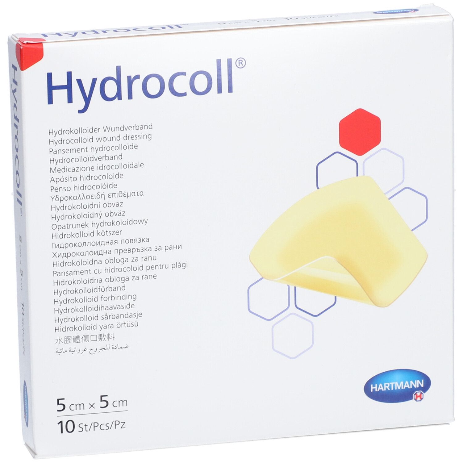 Hydrokolloid-Verband Hydrocoll (5x5cm)