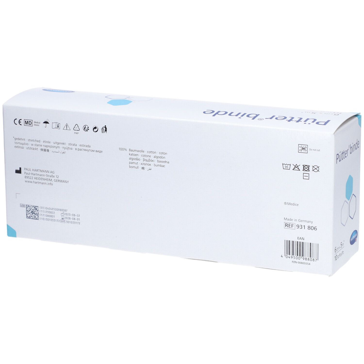PÜTTER bande 6cmx5m 10 pce