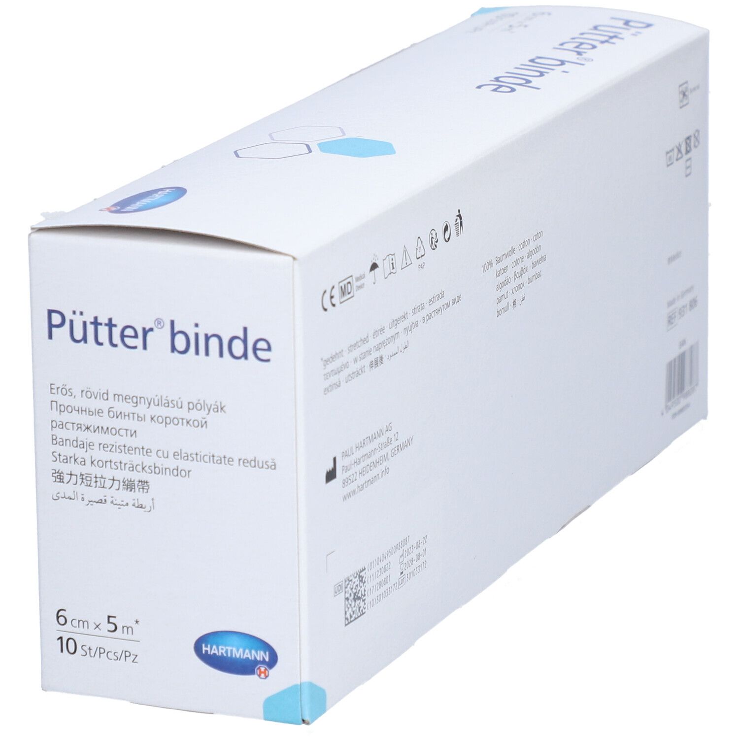 PÜTTER bande 6cmx5m 10 pce