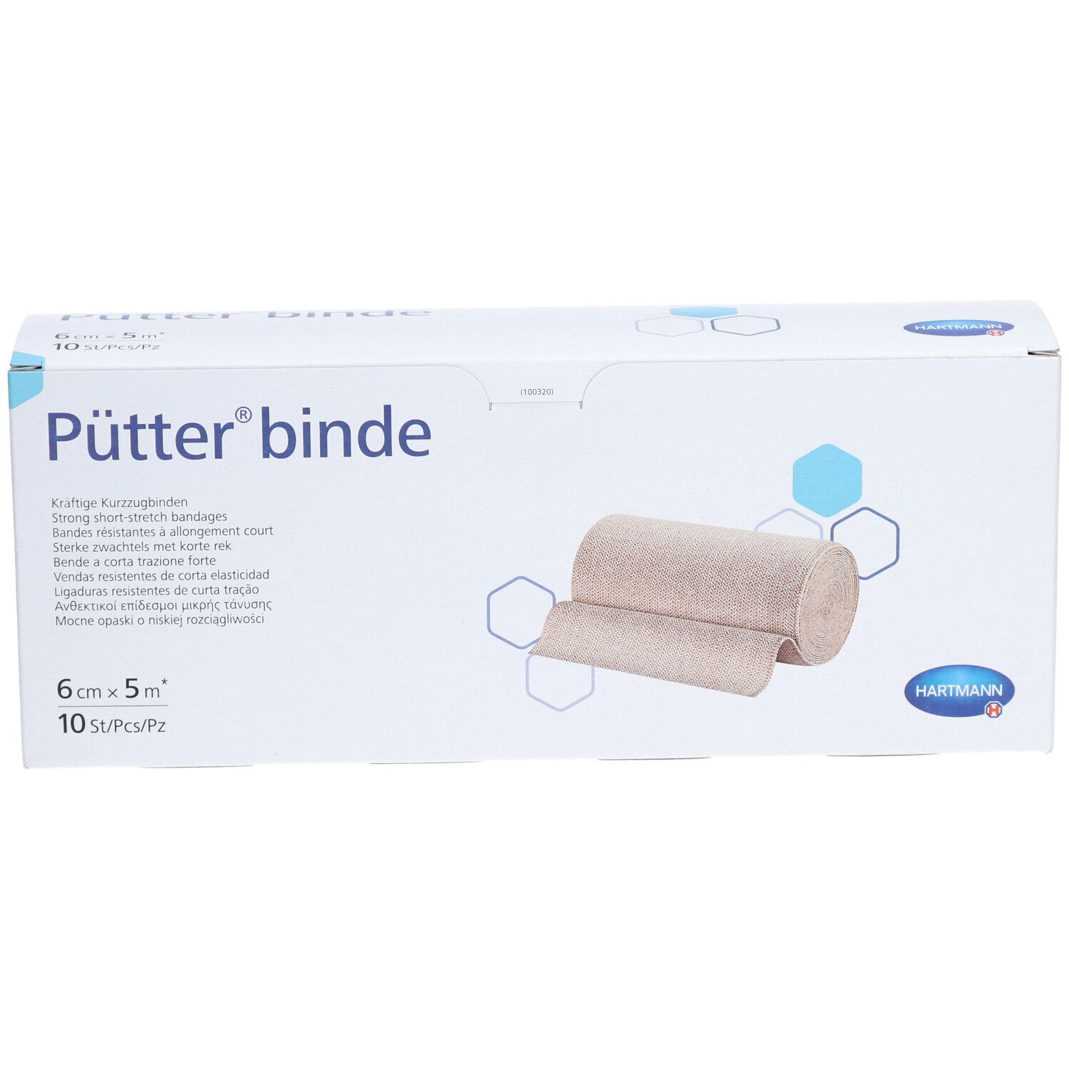 PÜTTER bande 6cmx5m 10 pce