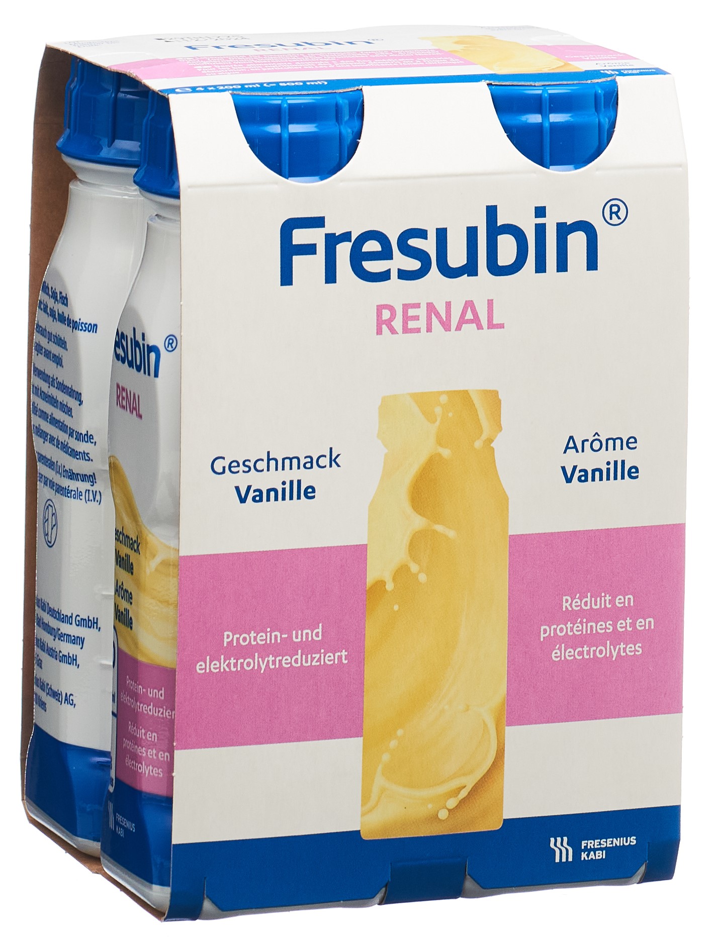 FRESUBIN Renal Vanille 4 Fl 200 ml