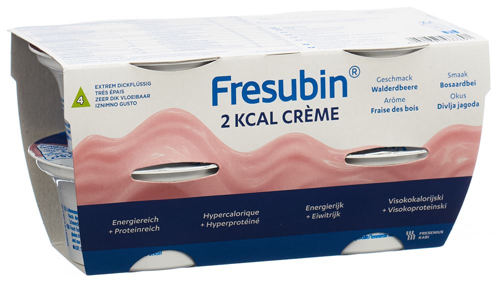 FRESUBIN 2 kcal Crème Walderdbeere 4 x 125 g