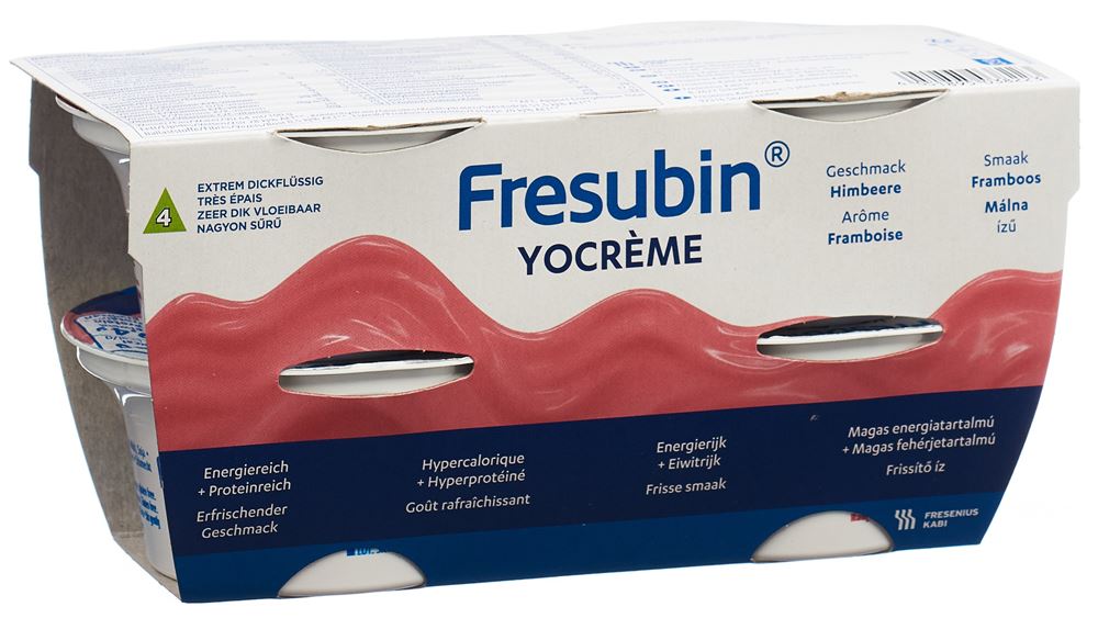 FRESUBIN YOcrème Himbeere (n) 4 x 125 g