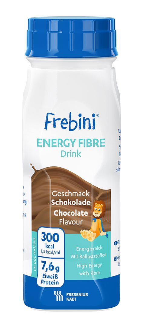 FREBINI Energy Fibre DRINK Schokol (n) 4 Fl 200 ml