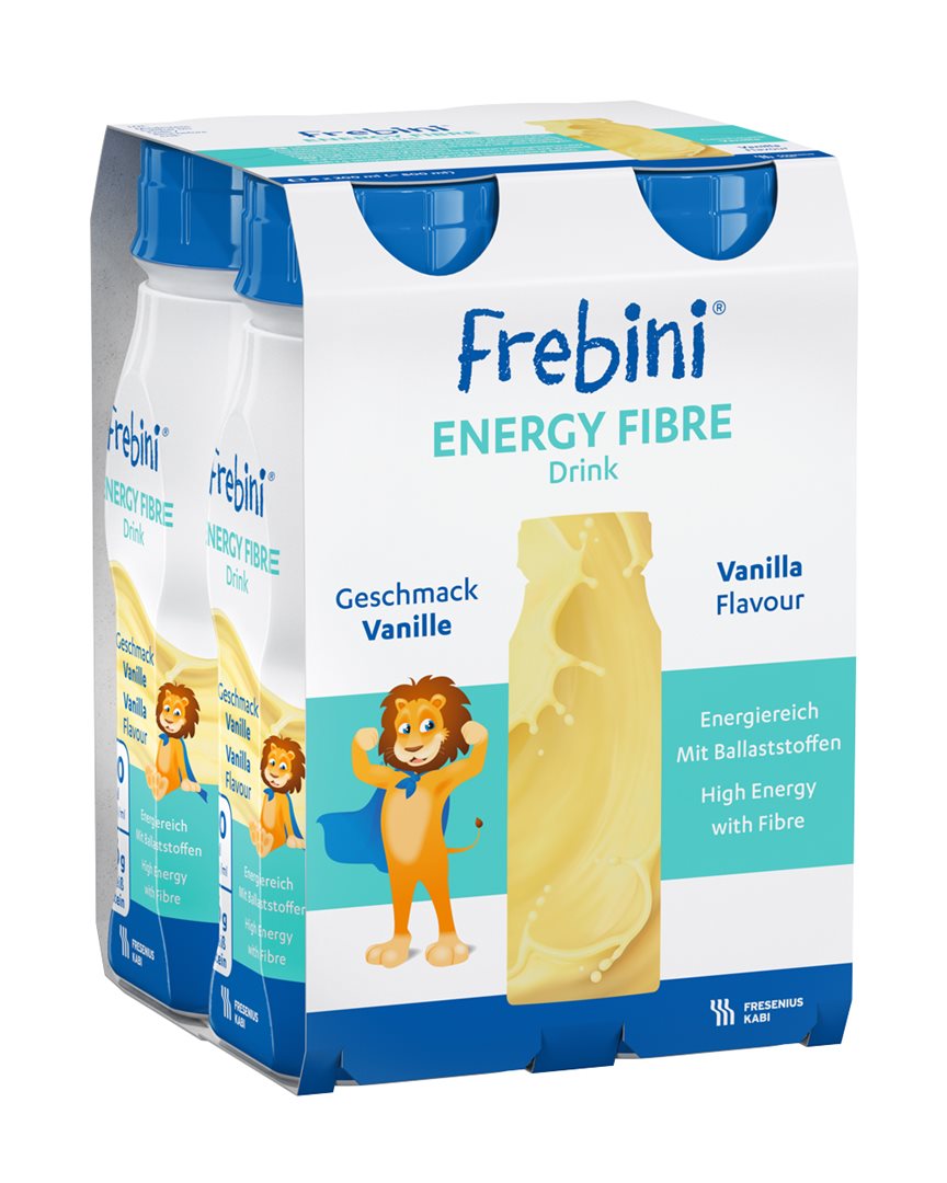 FREBINI Energy Fibre DRINK Vanille 4 Fl 200 ml