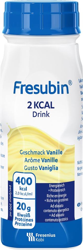 FRESUBIN 2 kcal DRINK Vanille 4 Fl 200 ml