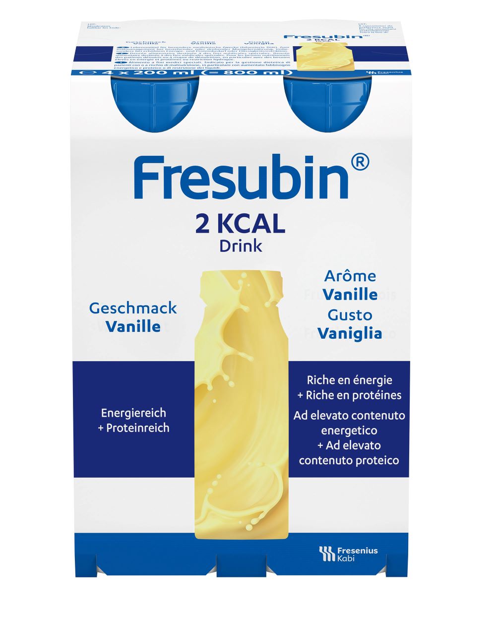 FRESUBIN 2 kcal DRINK Vanille 4 Fl 200 ml