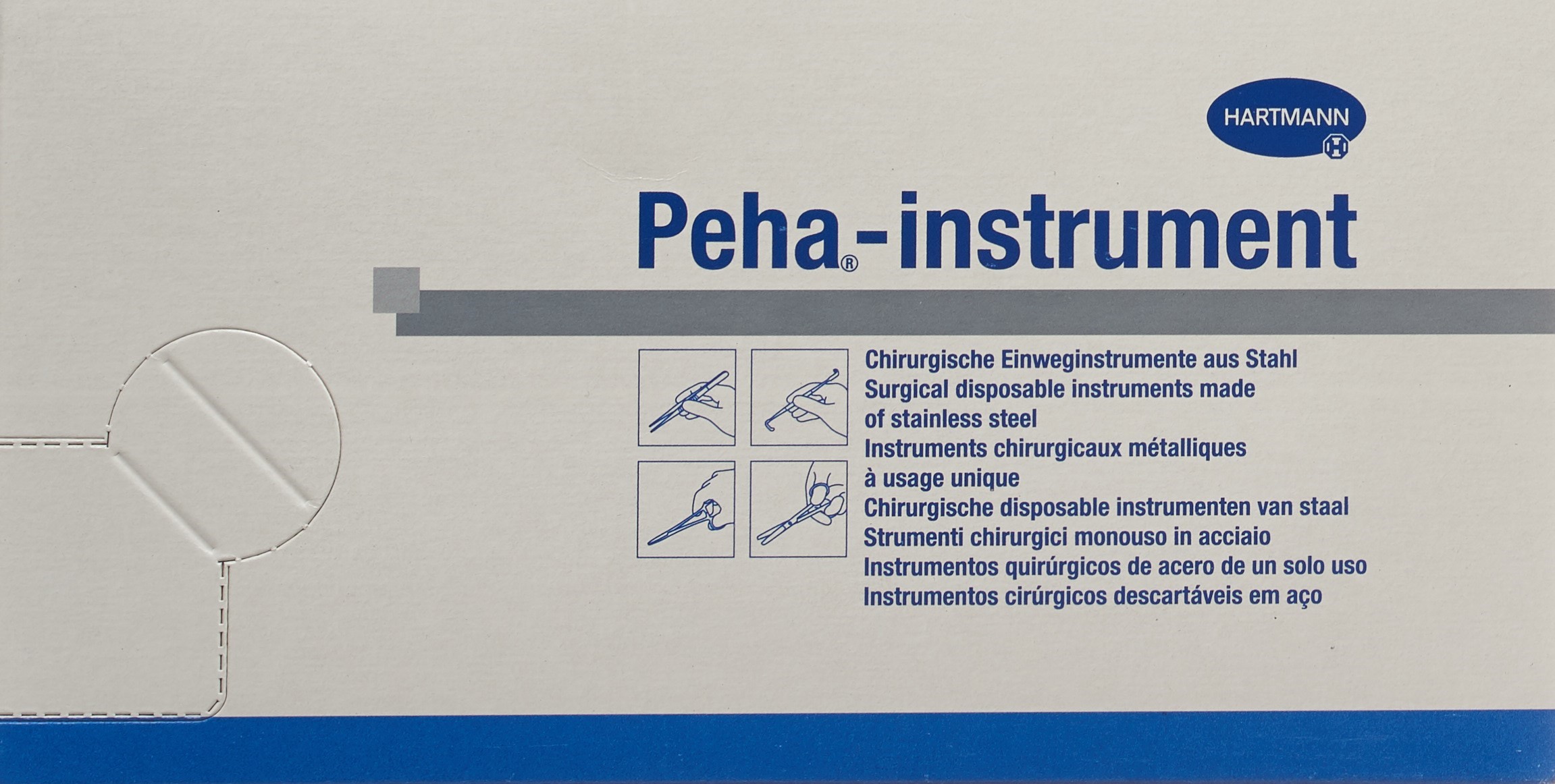 PEHA-INSTRUMENT Chir Schere spitz-spitz ger 25 Stk