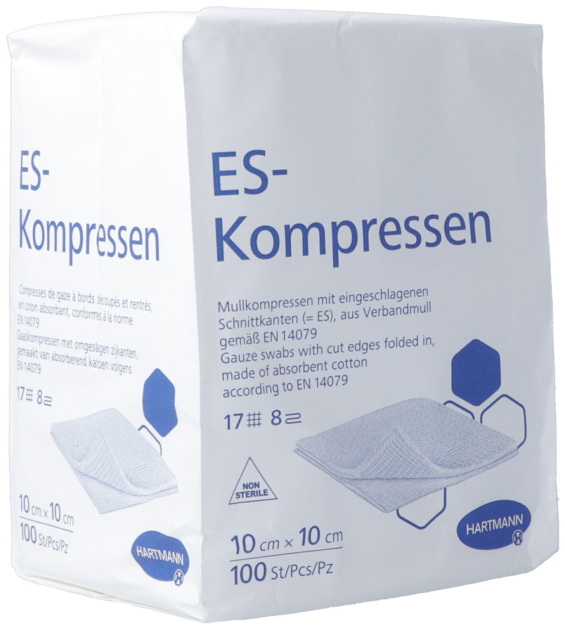 HARTMANN compresse ES 10x10cm 8c n st 100 pce