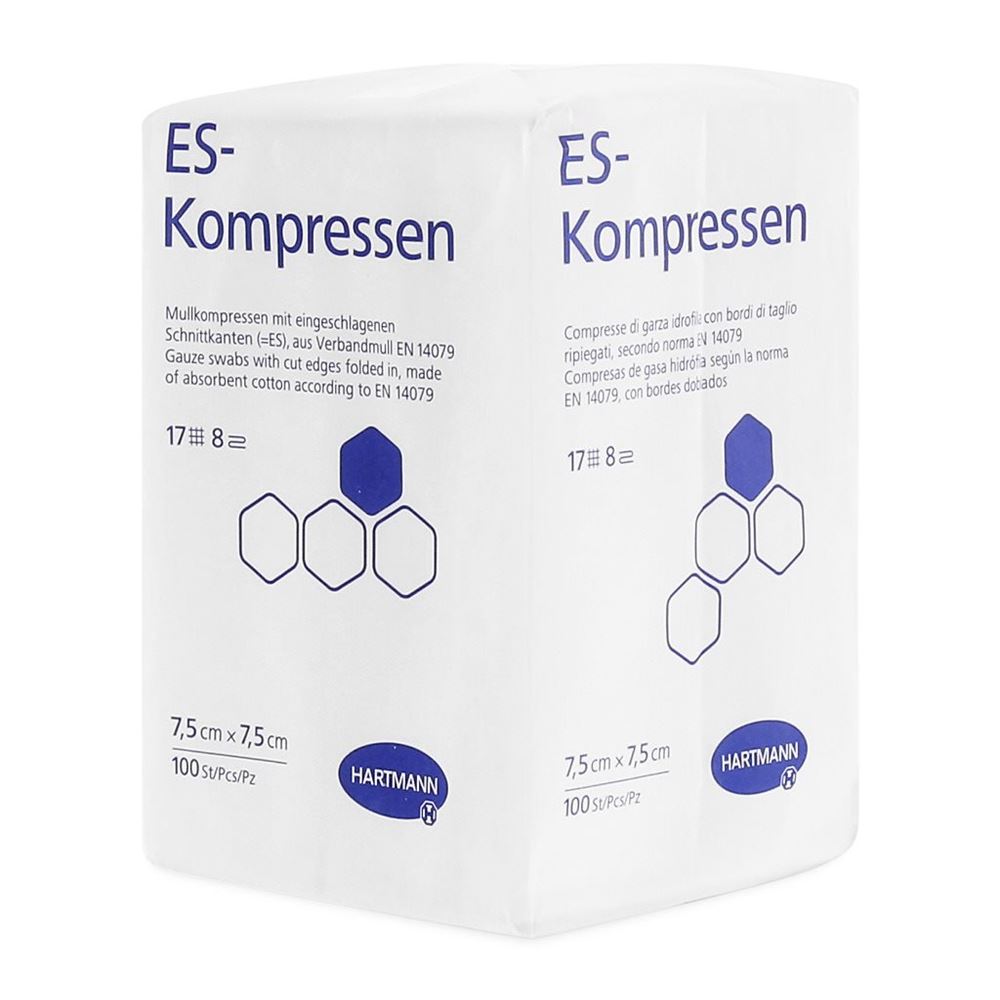 HARTMANN compresse ES 5x5cm 12c n st 100 pce