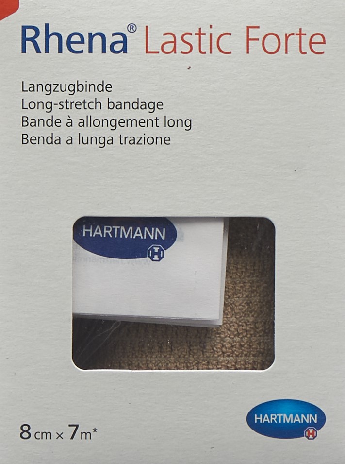 RHENA Lastic Forte 8cmx7m hautfarbig