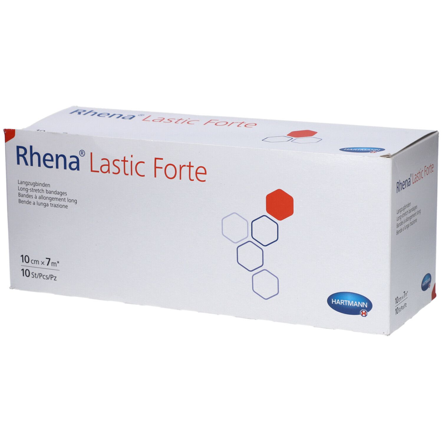 RHENA Lastic Forte 10cmx7m hautfarbig 10 Stk