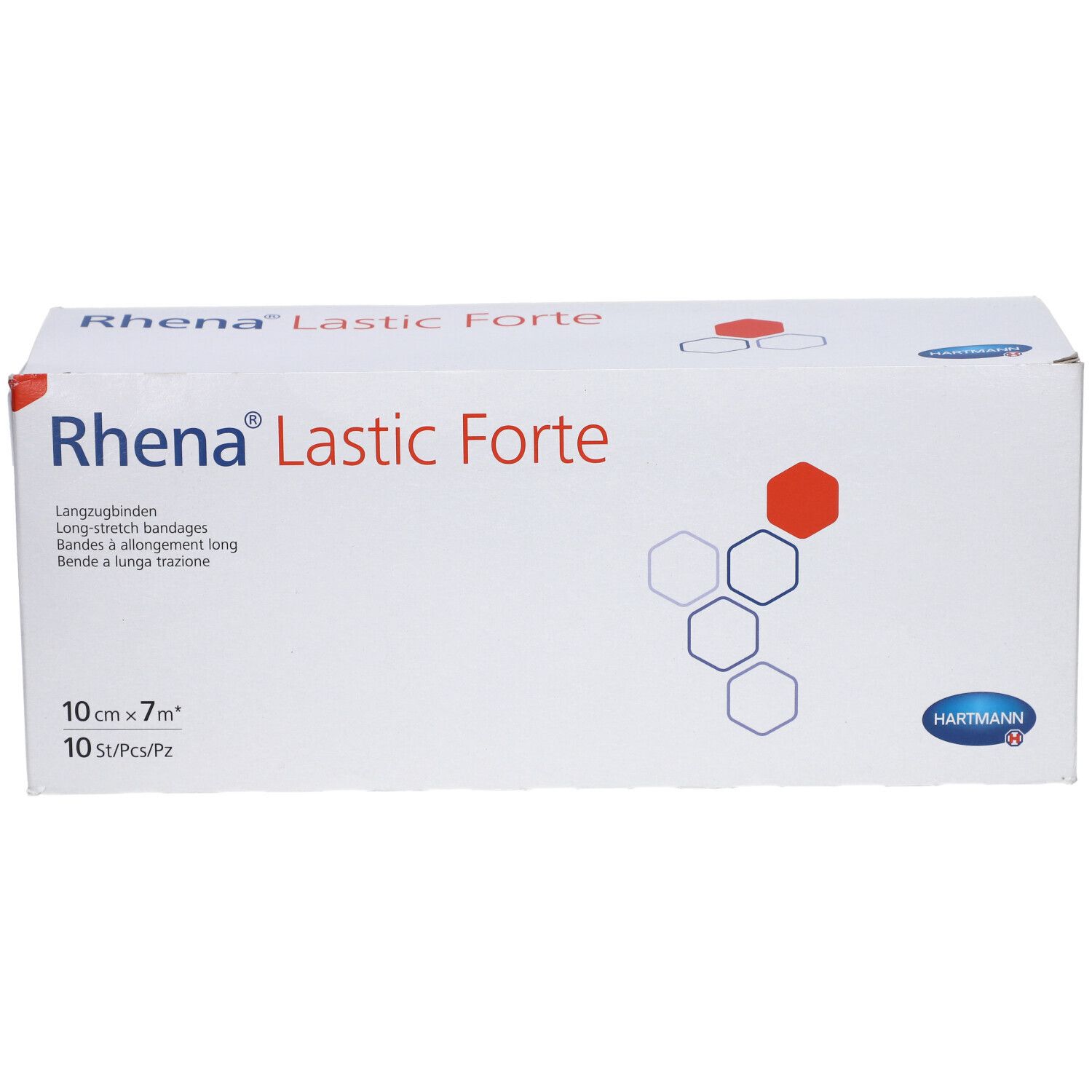 RHENA Lastic Forte 10cmx7m hautfarbig 10 Stk