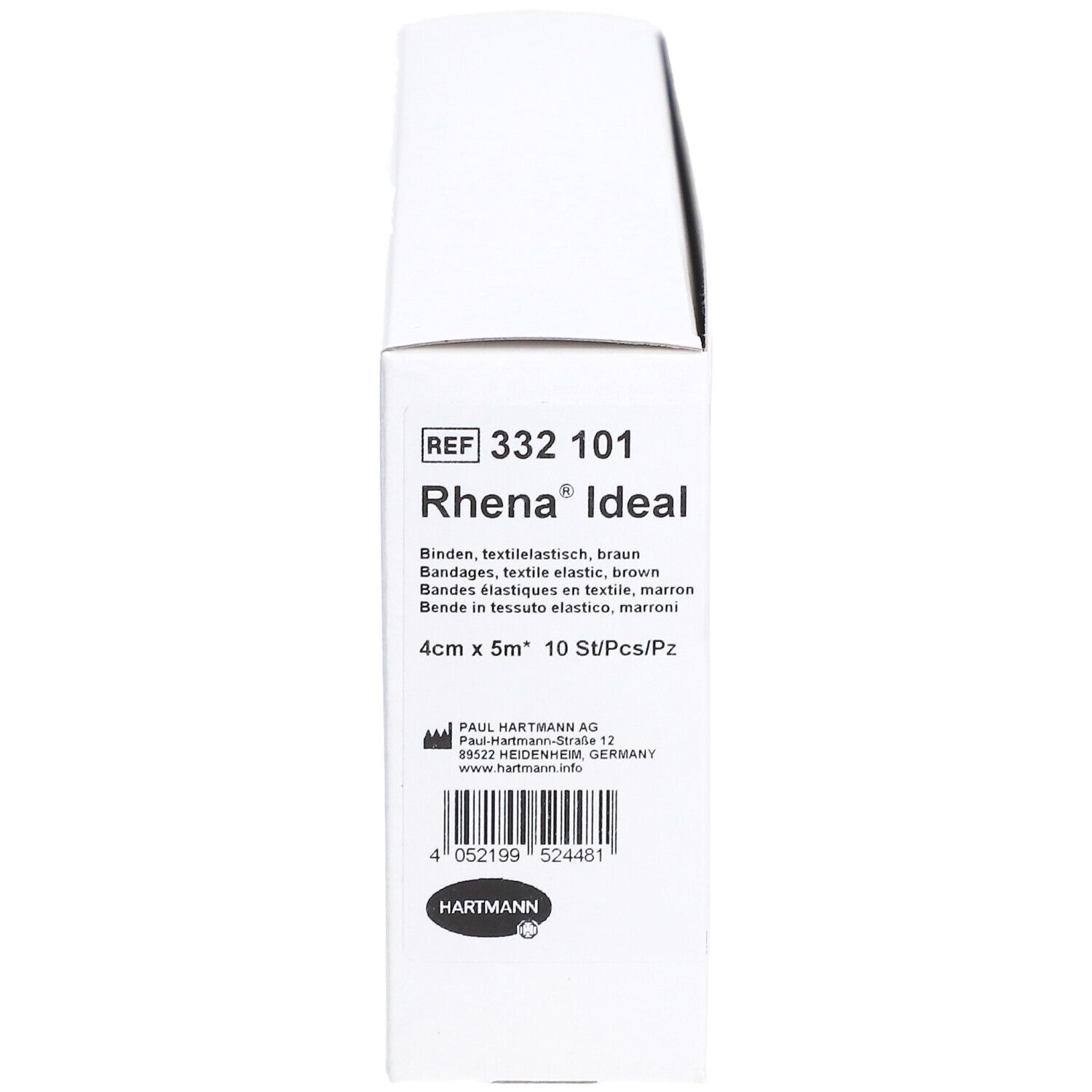 RHENA Ideal Elastische Binde 4cmx5m hautf 10 Stk