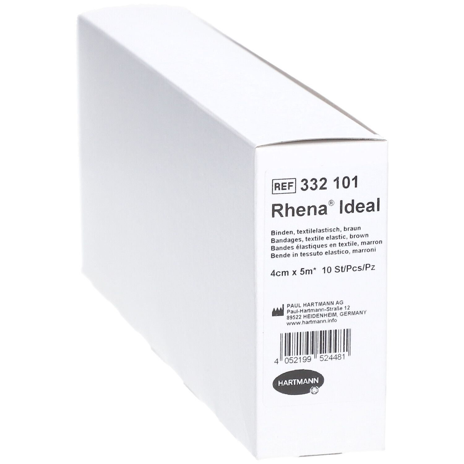 RHENA Ideal Elastische Binde 4cmx5m hautf 10 Stk
