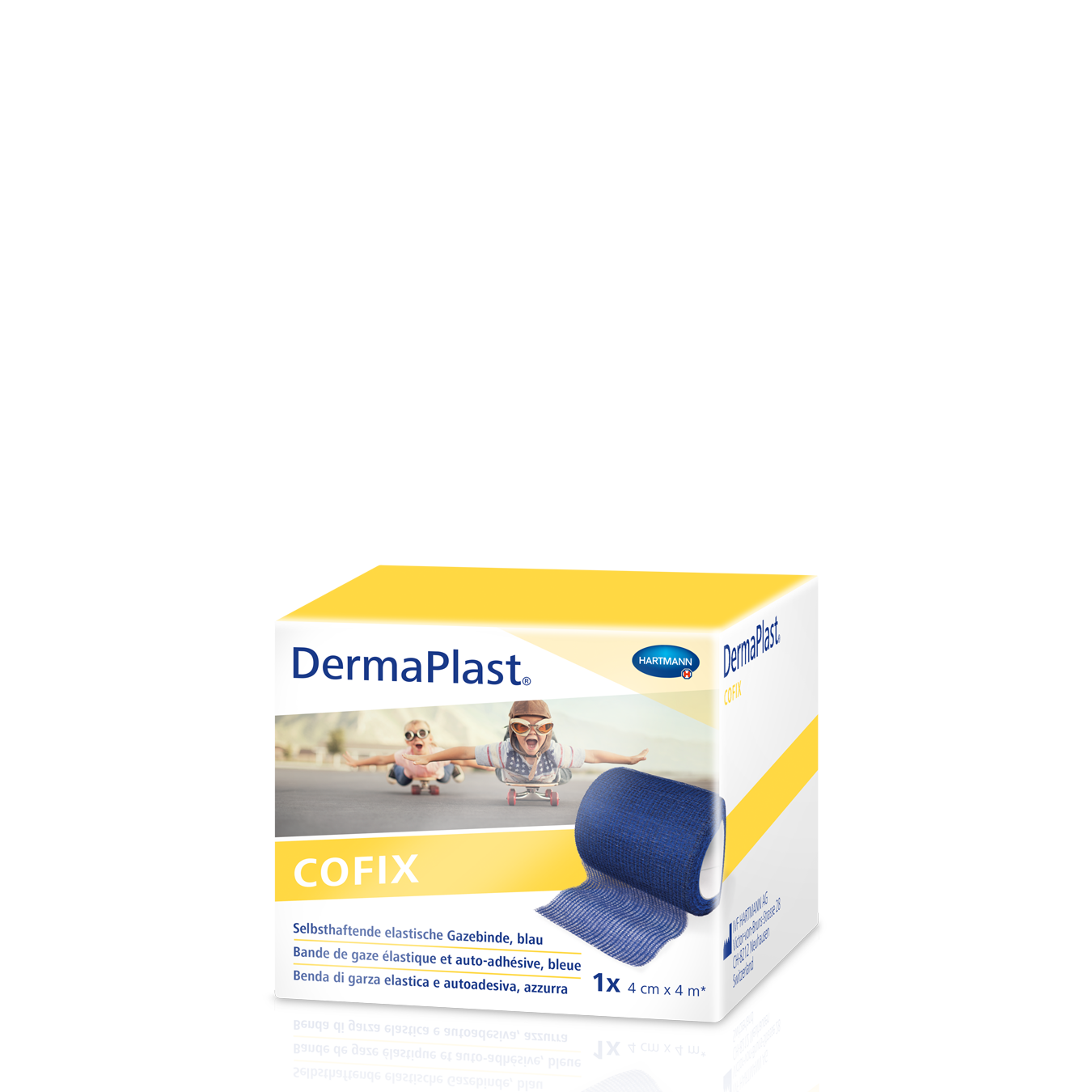 DERMAPLAST CoFix 4cmx4m blau