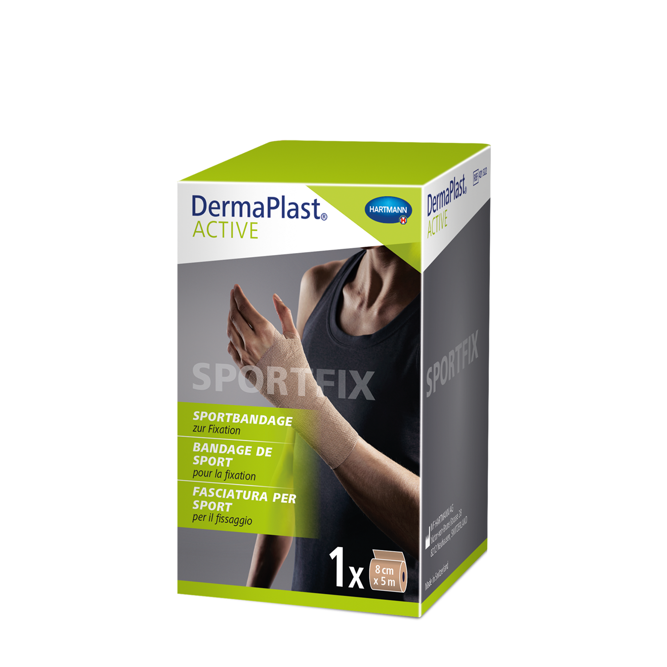DERMAPLAST Active Sportbandage 8cmx5m