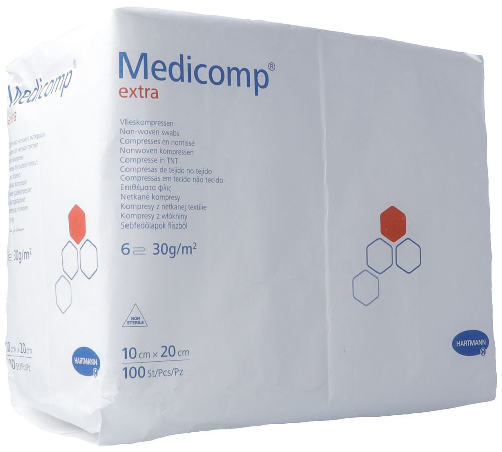 MEDICOMP Extra 6 fach S30 10x20cm unster 100 Stk