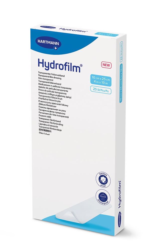 HYDROFILM Transparentverb 10x25cm st 25 Stk