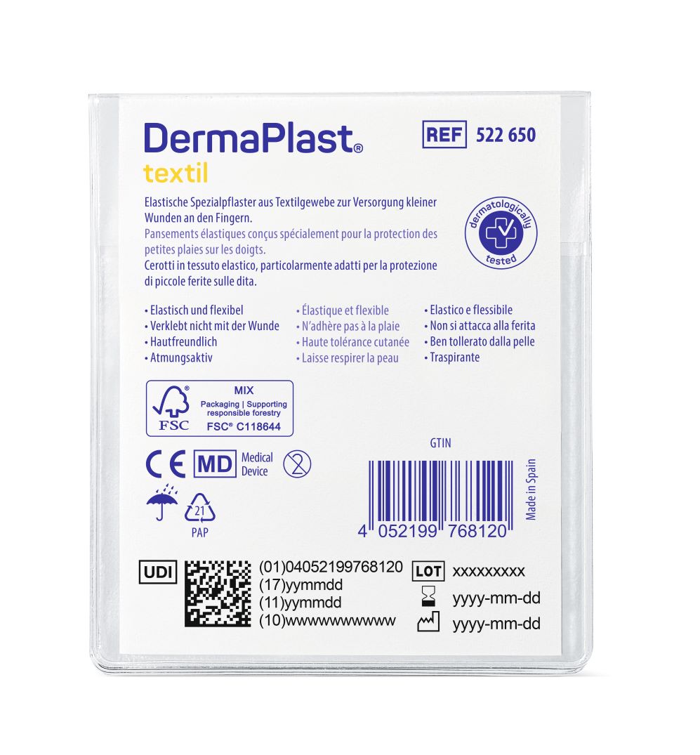 DERMAPLAST Text Fingerverb 2x16cm bei 12 Stk